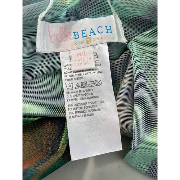 Belle Beach by Kim Gravel Tropi Cool Key West Cover Up Size Medium/Large Outings - Picture 5 of 10